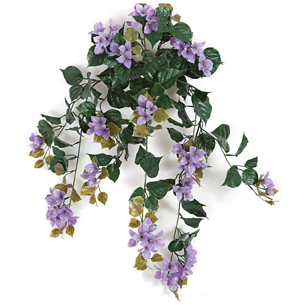 36" UV-Proof Outdoor Artificial Bougainvillea Flower Bush -Purple (pack of 4) - A102-7PU