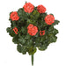 26" UV-Proof Outdoor Artificial Geranium Flower Bush -Red (pack of 4) - A145-RE