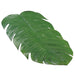 30"x15.5" Artificial Split Philodendron Monstera Leaf Table Runner -Green (pack of 12) - AA8800-GR