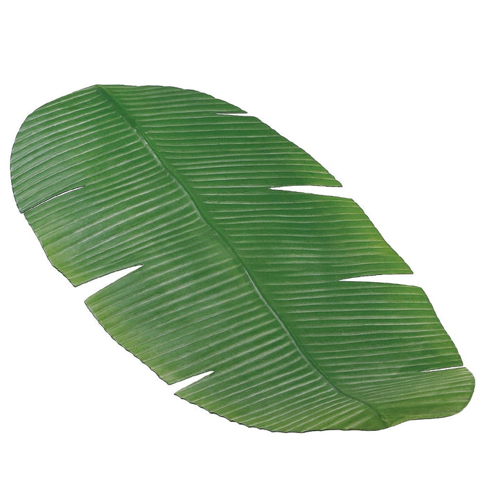 30"x16" Artificial Banana Leaf Table Runner -Green (pack of 12) - AA8802-GR
