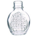 5" Olive Glass Bottle -Clear (pack of 12) - ACG427-CW