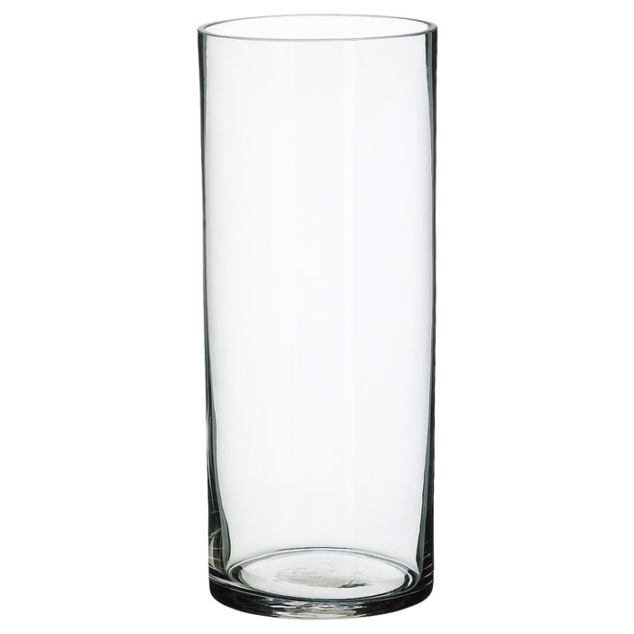 14"Hx5.5"W Cylinder Glass Vase -Clear - ACH702-CW