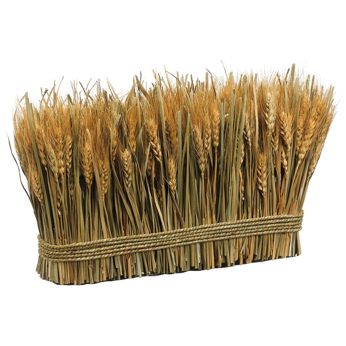 9.5" Preserved Wheat & Grass Standing Twig Arrangement -Natural (pack of 6) - APS362-NA