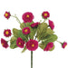 8.5" Silk Marigold Flower Bush -Beauty (pack of 24) - FBC368-BT