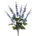 24" Silk Delphinium Flower Bush -2 Tone Blue (pack of 12) - FBD448-BL/TT