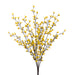 27" Silk Forsythia Flower Bush -Yellow (pack of 12) - FBF693-YE