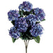 25" Silk Hydrangea Flower Bush -Lavender (pack of 12) - FBH109-LV