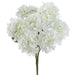 21" Hydrangea Silk Flower Bush -Cream (pack of 6) - FBH123-CR