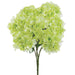 21" Hydrangea Silk Flower Bush -Green (pack of 6) - FBH123-GR