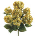 20" Silk Hydrangea Flower Bush -Green (pack of 6) - FBH480-GR