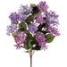 20.5" Silk Lilac Flower Bush -Purple/Orchid (pack of 12) - FBL145-PU/OC