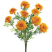 13" Silk Marigold Flower Bush -Yellow/Orange (pack of 6) - FBM353-YE/OR
