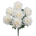 22" Silk Peony Flower Bush -White (pack of 12) - FBP309-WH