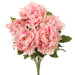 19.5" Silk Peony Flower Bush -Pink (pack of 6) - FBP431-PK