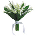 10" Lily Of The Valley Artificial Flower Bouquet -Cream (pack of 6) - FBQ121-CR