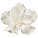13" Silk Hanging Magnolia Flower Head -Cream/White (pack of 6) - FHM511-CR/WH