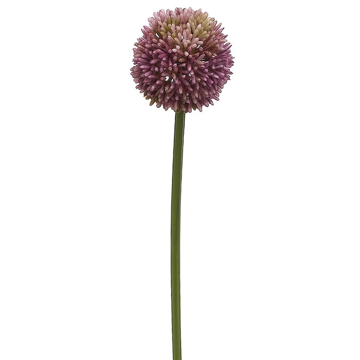 21.5" Silk Allium Flower Spray -Lavender (pack of 12) - FSA004-LV