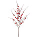 45" Silk Quince Blossom Flower Spray -Red (pack of 12) - FSB867-RE