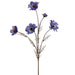 32" Silk Cosmos Flower Spray -Blue (pack of 12) - FSC020-BL