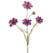 32" Silk Cosmos Flower Spray -Purple (pack of 12) - FSC020-PU