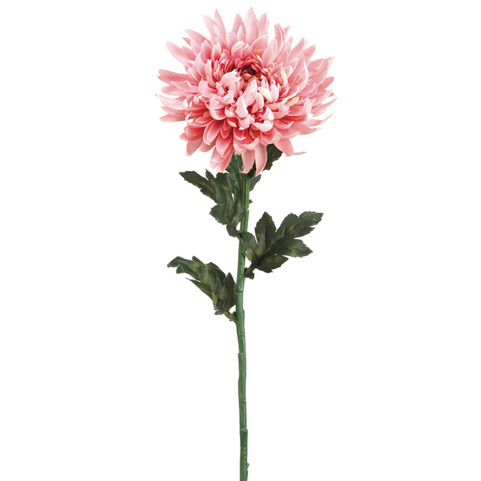 24" Silk Chrysanthemum Flower Spray -Mauve (pack of 12) - FSC128-MV