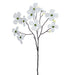 27" Dogwood Silk Flower Stem -White (pack of 24) - FSD323-WH