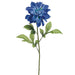 29" Silk Dahlia Flower Spray -2 Tone Blue (pack of 12) - FSD857-BL/TT