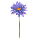 27" Silk Gerbera Daisy Flower Spray -Blue/Helio (pack of 12) - FSD883-BL/HE