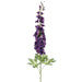 32" Silk Delphinium Flower Spray -Violet (pack of 12) - FSD917-VI