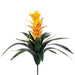 21" Silk Guzmania Bromeliad Plant Flower Bush -2 Tone Yellow (pack of 6) - FSG509-YE/TT