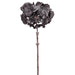 18" Hydrangea Silk Flower Stem -Black (pack of 12) - FSH204-BK