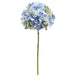 18.5" Silk Victorian Hydrangea Flower Spray -Blue/Green (pack of 12) - FSH279-BL/GR