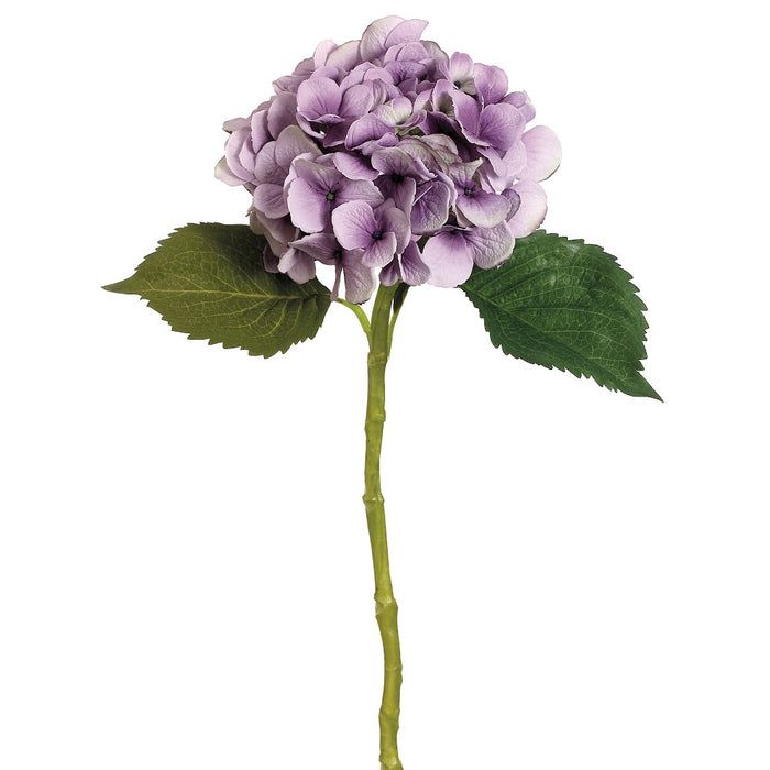 19" Silk Hydrangea Flower Spray -Antique Lavender (pack of 12) - FSH363-LV/AT