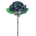 13.5" Hydrangea Silk Flower Stem -Blue (pack of 24) - FSH508-BL