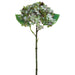 13.5" Hydrangea Silk Flower Stem -Antique Green (pack of 24) - FSH508-GR/AT