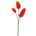 36.5" Heliconia Silk Flower Stem -Orange (pack of 12) - FSH700-OR