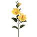 31" Silk Hibiscus Flower Spray -Yellow (pack of 12) - FSH753-YE