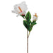 26" Silk Hibiscus Flower Spray -White/Beauty (pack of 12) - FSH754-WH/BT