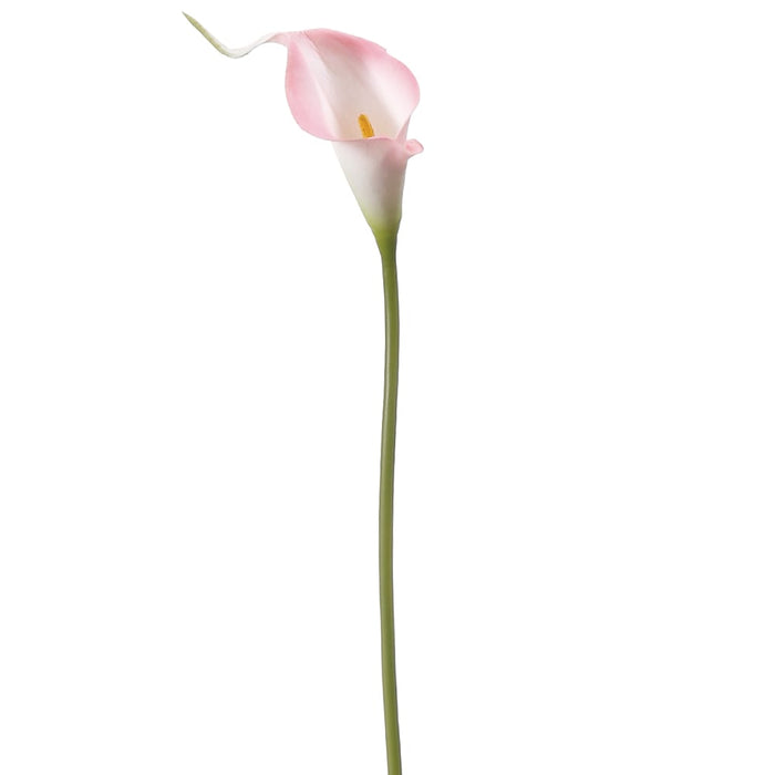 15" Silk Mini Calla Lily Flower Spray -Pink (pack of 12) - FSL070-PK