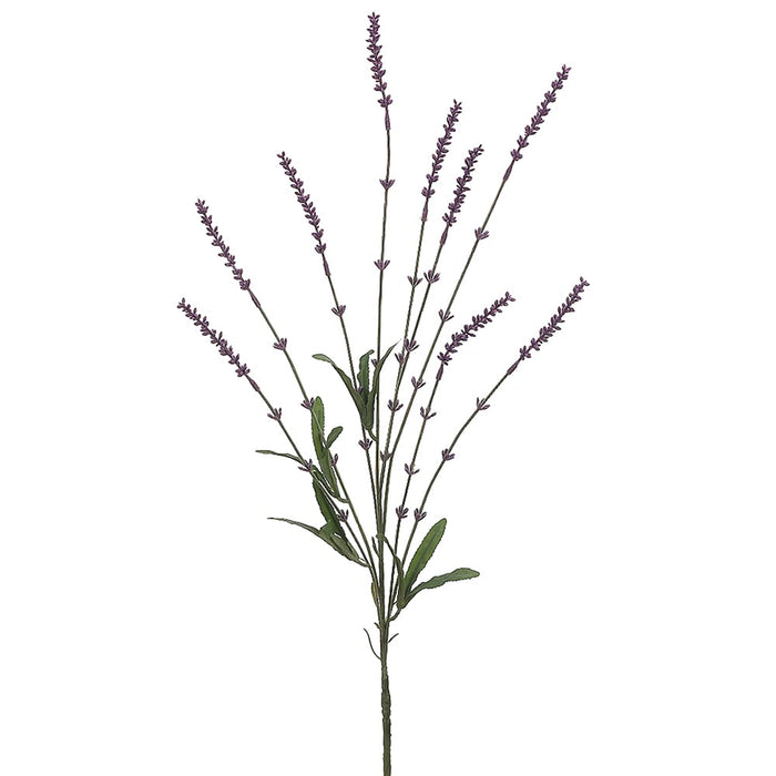 33" Silk Lavender Flower Spray -Lavender (pack of 24) - FSL135-LV