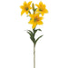 30" Silk Day Lily Flower Spray -Yellow (pack of 12) - FSL471-YE