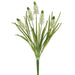 12.5" Muscari Artificial Flower Bush -White (pack of 24) - FSM264-WH