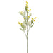 33" Mimosa Blossom Silk Flower Stem -Yellow (pack of 12) - FSM293-YE