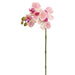 27" Real Touch Phalaenopsis Orchid Silk Flower Stem -Pink (pack of 12) - FSO027-PK