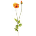42.5" Silk Poppy Flower Spray -Orange (pack of 12) - FSP310-OR