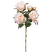 15" Silk Rose Flower Spray -Blush (pack of 12) - FSR205-BS