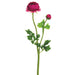 19" Silk Ranunculus Flower Spray -Boysenberry (pack of 12) - FSR277-BB