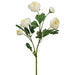 20" Silk Ranunculus Flower Spray -White (pack of 12) - FSR291-WH