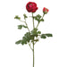 22" Silk Ranunculus Flower Spray -Rose (pack of 12) - FSR374-RO