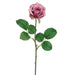 17" Silk Small Tea Rose Flower Spray -Mauve (pack of 12) - FSR807-MV